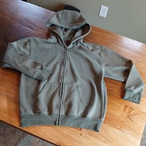 Kenpo Green Zip-up Hoodie
